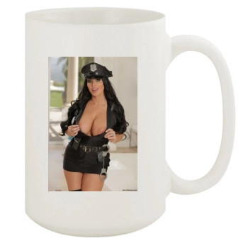 Holly Halston 15oz White Mug