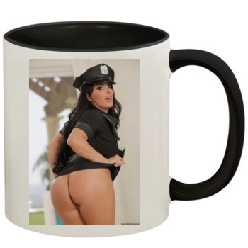 Holly Halston 11oz Colored Inner & Handle Mug