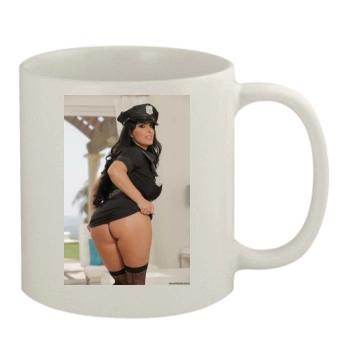 Holly Halston 11oz White Mug