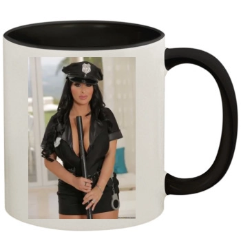 Holly Halston 11oz Colored Inner & Handle Mug