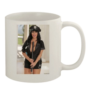 Holly Halston 11oz White Mug