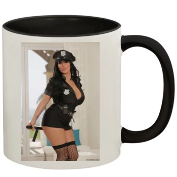 Holly Halston 11oz Colored Inner & Handle Mug