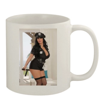 Holly Halston 11oz White Mug