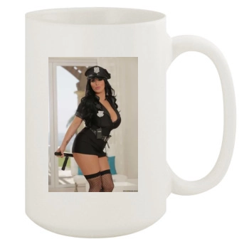 Holly Halston 15oz White Mug