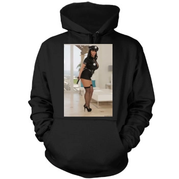 Holly Halston Mens Pullover Hoodie Sweatshirt