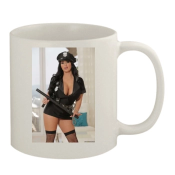 Holly Halston 11oz White Mug