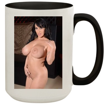 Holly Halston 15oz Colored Inner & Handle Mug