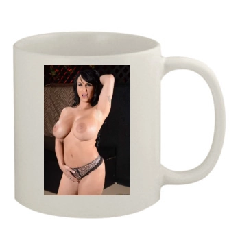 Holly Halston 11oz White Mug