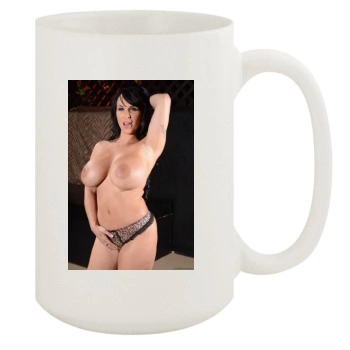 Holly Halston 15oz White Mug