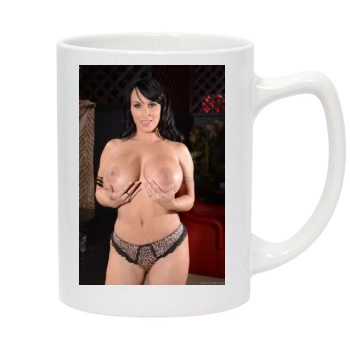 Holly Halston 14oz White Statesman Mug