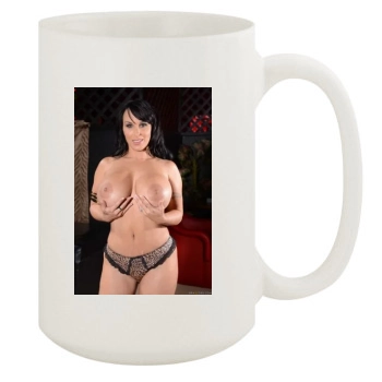 Holly Halston 15oz White Mug