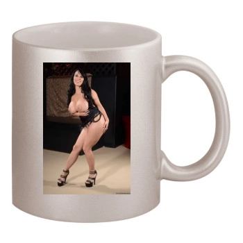 Holly Halston 11oz Metallic Silver Mug