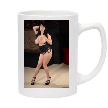 Holly Halston 14oz White Statesman Mug