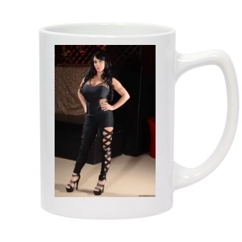 Holly Halston 14oz White Statesman Mug