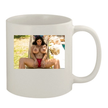 Holly Halston 11oz White Mug