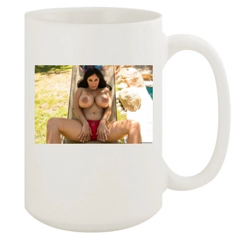 Holly Halston 15oz White Mug