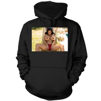 Holly Halston Mens Pullover Hoodie Sweatshirt