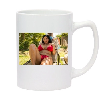 Holly Halston 14oz White Statesman Mug