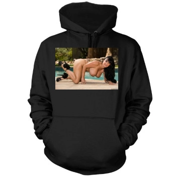 Holly Halston Mens Pullover Hoodie Sweatshirt