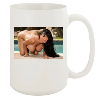 Holly Halston 15oz White Mug