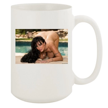 Holly Halston 15oz White Mug