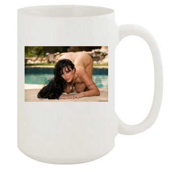 Holly Halston 15oz White Mug