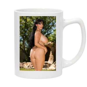 Holly Halston 14oz White Statesman Mug