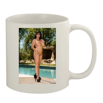 Holly Halston 11oz White Mug