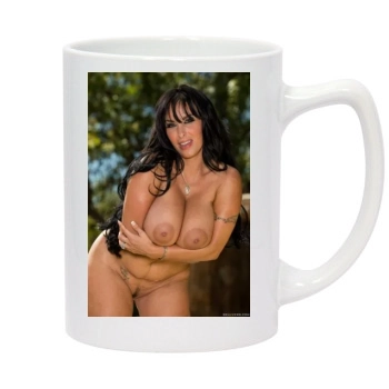 Holly Halston 14oz White Statesman Mug