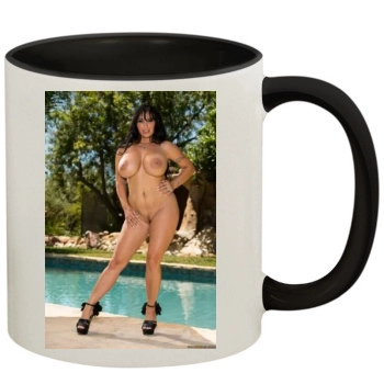 Holly Halston 11oz Colored Inner & Handle Mug