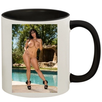 Holly Halston 11oz Colored Inner & Handle Mug