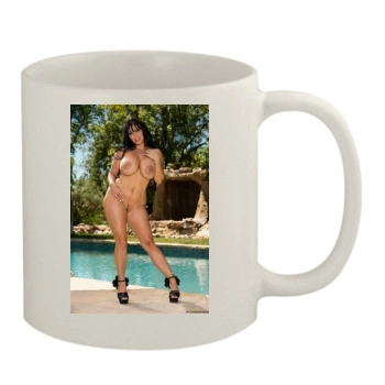 Holly Halston 11oz White Mug