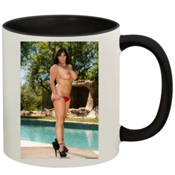 Holly Halston 11oz Colored Inner & Handle Mug