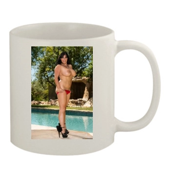 Holly Halston 11oz White Mug