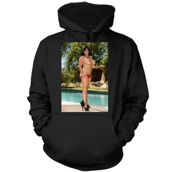 Holly Halston Mens Pullover Hoodie Sweatshirt