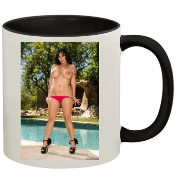 Holly Halston 11oz Colored Inner & Handle Mug