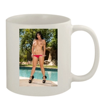 Holly Halston 11oz White Mug