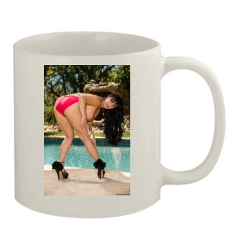 Holly Halston 11oz White Mug