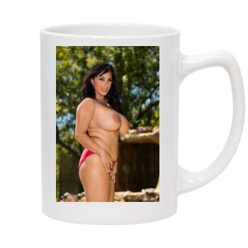 Holly Halston 14oz White Statesman Mug