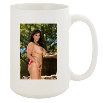 Holly Halston 15oz White Mug