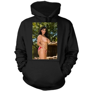 Holly Halston Mens Pullover Hoodie Sweatshirt