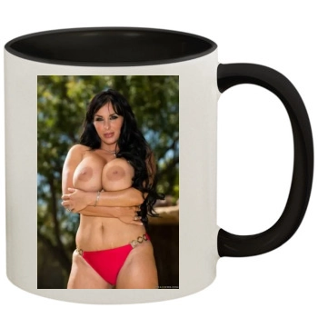 Holly Halston 11oz Colored Inner & Handle Mug