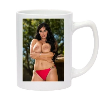 Holly Halston 14oz White Statesman Mug