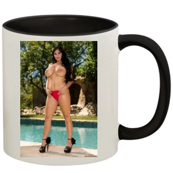 Holly Halston 11oz Colored Inner & Handle Mug