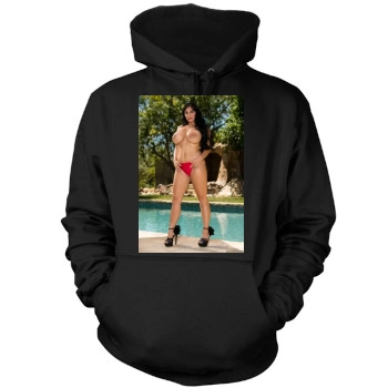 Holly Halston Mens Pullover Hoodie Sweatshirt