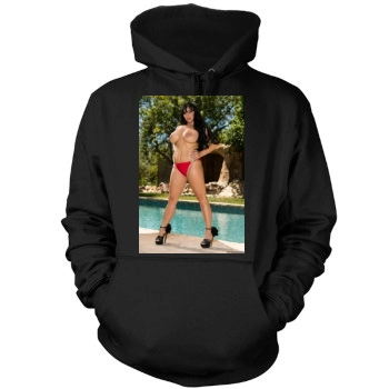 Holly Halston Mens Pullover Hoodie Sweatshirt