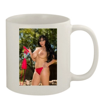 Holly Halston 11oz White Mug