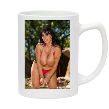 Holly Halston 14oz White Statesman Mug