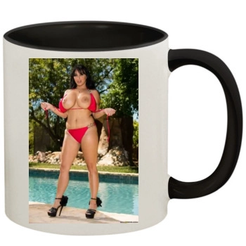 Holly Halston 11oz Colored Inner & Handle Mug