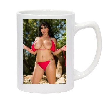 Holly Halston 14oz White Statesman Mug